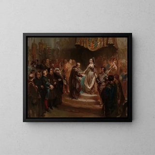 Charles Rochussen - Maria van Bourgondi verleent het groot Privilege Anno 1477.webp