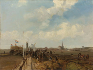 Charles Rochussen - Racetrack at Scheveningen opened 3 August 1846.webp