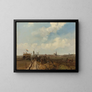 Charles Rochussen - Racetrack at Scheveningen opened 3 August 1846.webp