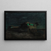 La vecchia dogana di Monterey - Charles Rollo Peters — quadro incorniciato alla parete