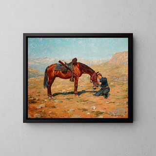 Charles Schreyvogel - The Last Drop.webp