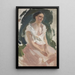 Figura di donna - Charles Sims — quadro incorniciato alla parete
