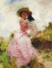 Il bacio - Charles Sims — vista dell’opera