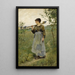 Riproduzione del dipinto De retour des champs - Charles Sprague Pearce