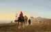 Carovana nel deserto - Charles Théodore Frère — vista dell’opera