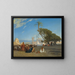 Sosta nel deserto - Charles Théodore Frère — quadro incorniciato alla parete