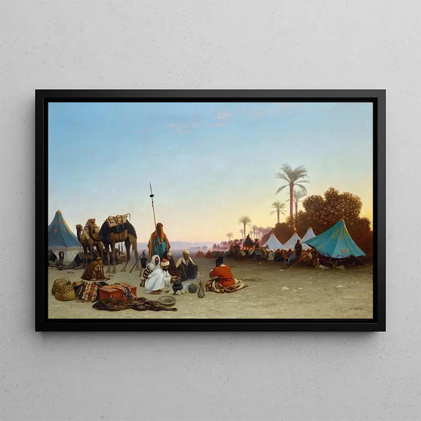 Charles Thodore Frre - In The Desert.webp