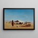 Il deserto della Libia - Charles Théodore Frère — quadro incorniciato alla parete