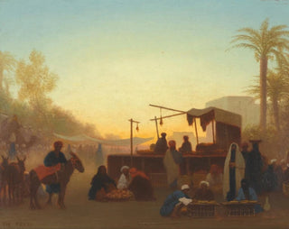 Charles Thodore Frre - Marche Au Caire.webp