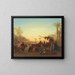 Marche al Cairo - Charles Théodore Frère — quadro incorniciato alla parete