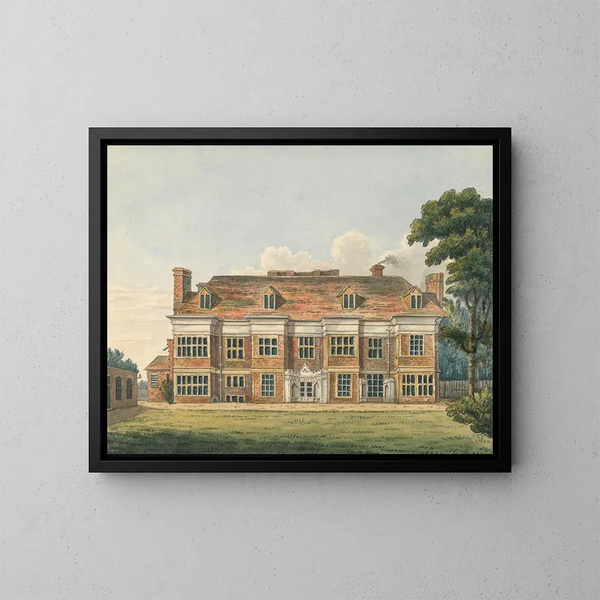 Maison d'Ealing, Middlesex - Charles Tomkins — quadro incorniciato alla parete
