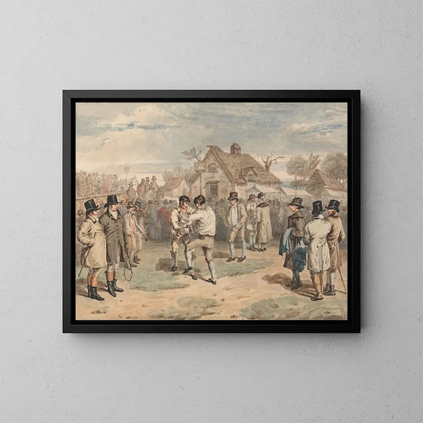 Lutte - Charles Turner — quadro incorniciato alla parete