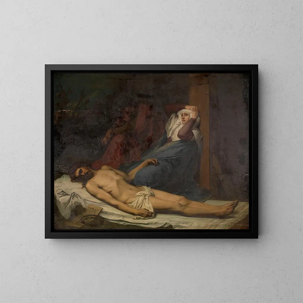 Piet - Charles Verlat — quadro incorniciato alla parete