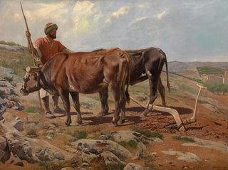 Charles Verlat - Plough Oxes with Fellah.webp