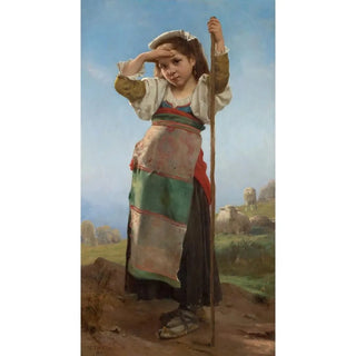Charles Victor Thirion - Young Shepherdess.webp
