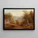 Autunno nelle Catskills - Charles W. Knapp — quadro incorniciato alla parete