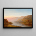 Scena di un fiume in montagna, autunno sul Hudson - Charles W. Knapp — quadro incorniciato alla parete