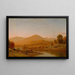 Le Montagne Bianche - Charles W. Knapp — quadro incorniciato alla parete
