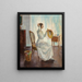 Luce del sole del mattino - Charles Webster Hawthorne — quadro incorniciato alla parete
