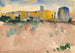 Casa di ranch al tramonto - Charles Webster Hawthorne — vista dell’opera