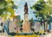 Statua di Murillo Siviglia - Charles Webster Hawthorne — vista dell’opera