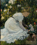 Cueillir des fleurs - Charles Wellington Furse — vista dell’opera