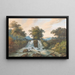 Vista sul fiume Kema Waterhaalplaats - Charles William Meredith van de Velde — quadro incorniciato alla parete