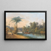 Cascata a Tjieroek Betong Java - Charles William Meredith van de Velde — quadro incorniciato alla parete