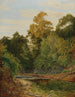 Un paesaggio fluviale - Charles William Smith — vista dell’opera