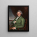 Christophe Hughes - Charles Willson Peale — quadro incorniciato alla parete