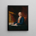 David Rittenhouse - Charles Willson Peale — quadro incorniciato alla parete