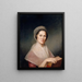 Eleanor Miller Mme Francis Bailey - Charles Willson Peale — quadro incorniciato alla parete