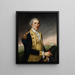 George Washington a Princeton - Charles Willson Peale — quadro incorniciato alla parete