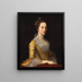 Margaret Strachan Mme Thomas Harwood - Charles Willson Peale — quadro incorniciato alla parete