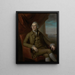 Thomas Willing - Charles Willson Peale — quadro incorniciato alla parete