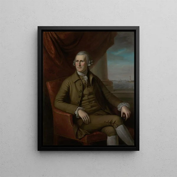 Thomas Willing - Charles Willson Peale — quadro incorniciato alla parete