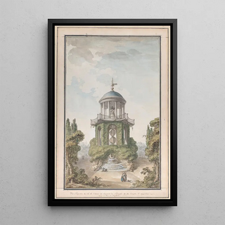 Charles de Wailly - Design for the Temple of Apollo in the Gardens of the Chateau dEnghien Belgium.webp