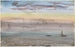 Lever de soleil sur l'East River - Charles de Wolf Brownell — vista dell’opera