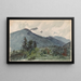 Montagne Bianche da Fernald's Hill - Charles de Wolf Brownell — quadro incorniciato alla parete