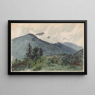 Charles de Wolf Brownell - White Mountains from Fernalds Hill.webp