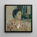 Charlotte Moser sorella dell'artista - Koloman Moser — quadro incorniciato alla parete