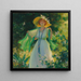 Chemin de fiori - Charles Courtney Curran — quadro incorniciato alla parete