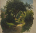 Sentiero nel bosco - Jakob Becker — vista dell’opera