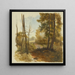 Sentiero nel bosco - Jan Nowopack — quadro incorniciato alla parete