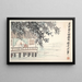 Atelier al bordo dell'acqua - Chen Hengke — quadro incorniciato alla parete