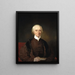 Charles Carroll de Carrollton - Chester Harding — quadro incorniciato alla parete