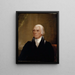 James Madison - Chester Harding — quadro incorniciato alla parete