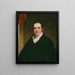 Thomas Abthorpe Cooper 1776-1849 - Chester Harding — quadro incorniciato alla parete