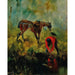 Riproduzione del dipinto Caccia a cavallo - Henri de Toulouse-Lautrec