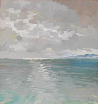 Chiemsee dans le brouillard - Alfred Haushofer